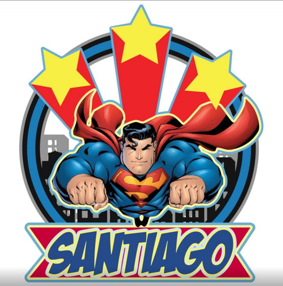 Arquivo de Corte Topo de Bolo Super Homem