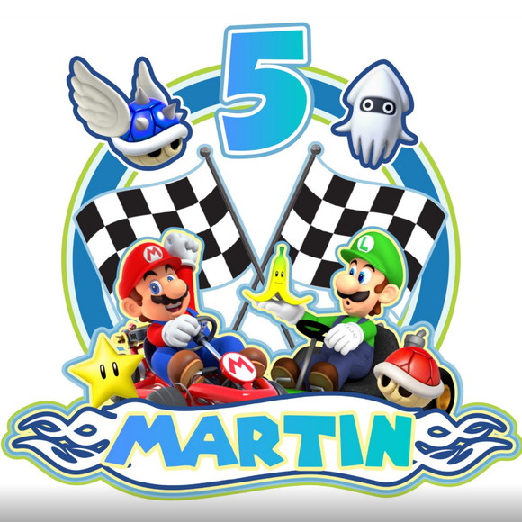 Arquivo de Corte Topo de Bolo Super Mario