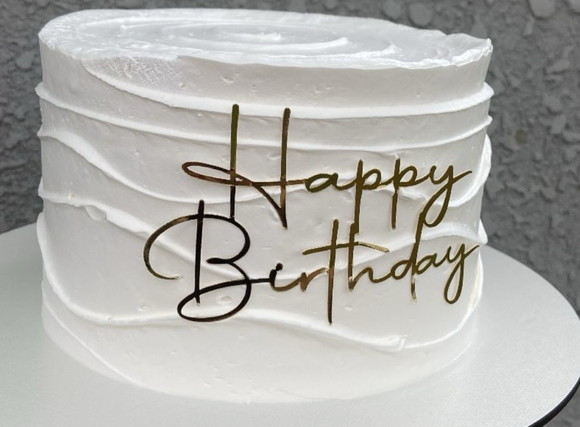 Arquivo de Corte Topo de Bolo Happy Birthday