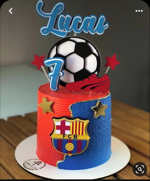 Arquivo de Corte Topo de Bolo Futebol