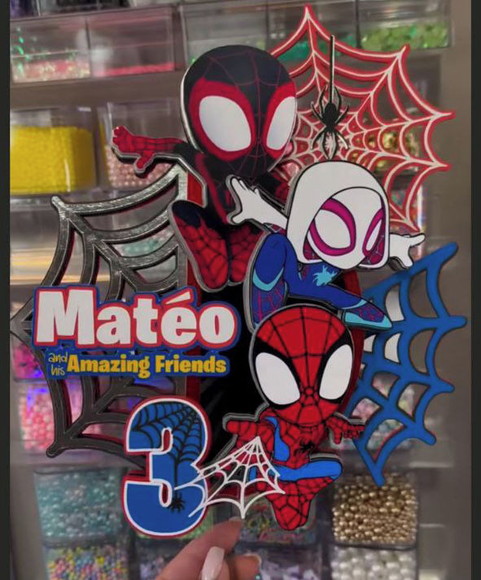 Arquivo de Corte Topo de Bolo Spidey