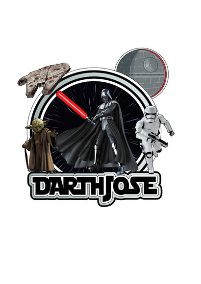 Arquivo de Corte Topo de Bolo Star Wars