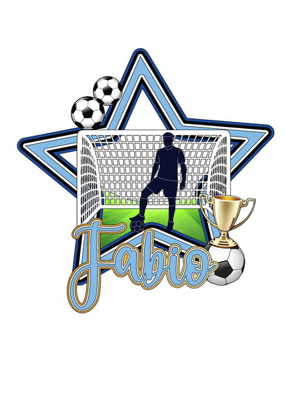 Arquivo de Corte Topo de Bolo Futebol