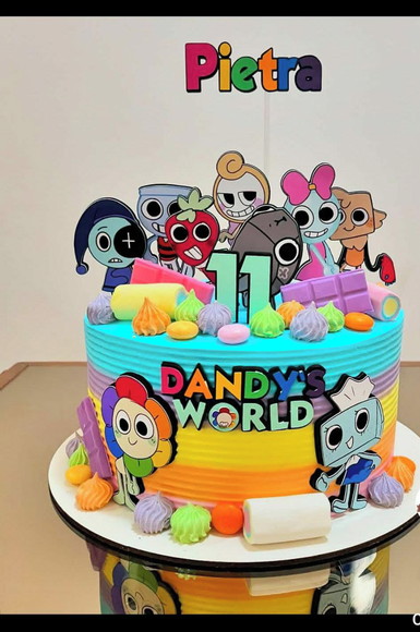Arquivo de Corte Topo de Bolo Dandy's World
