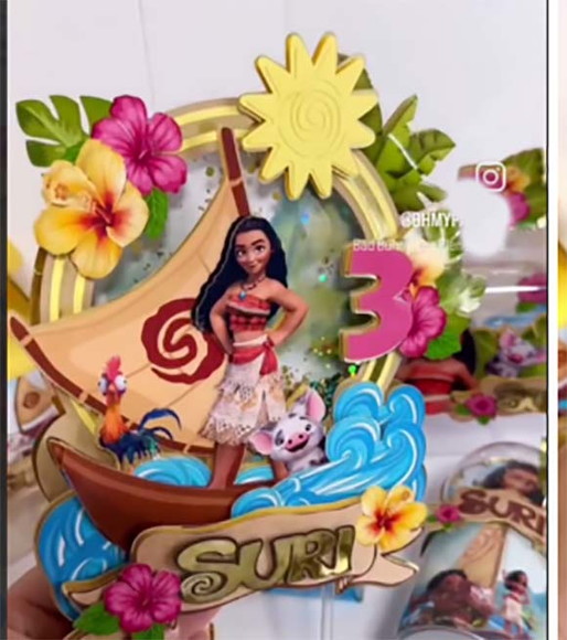 Arquivo de Corte Topo de Bolo Moana