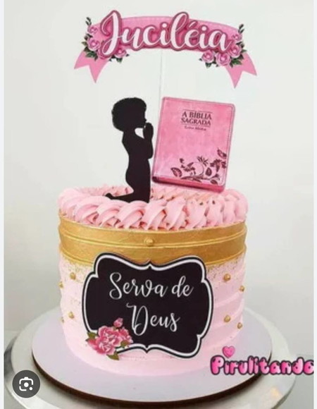 Arquivo de Corte Topo de Bolo Mulher Virtuosa