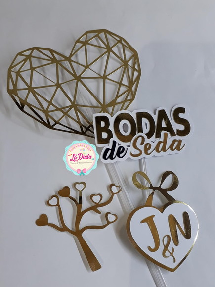 Arquivo de Corte Topo de Bolo Bodas