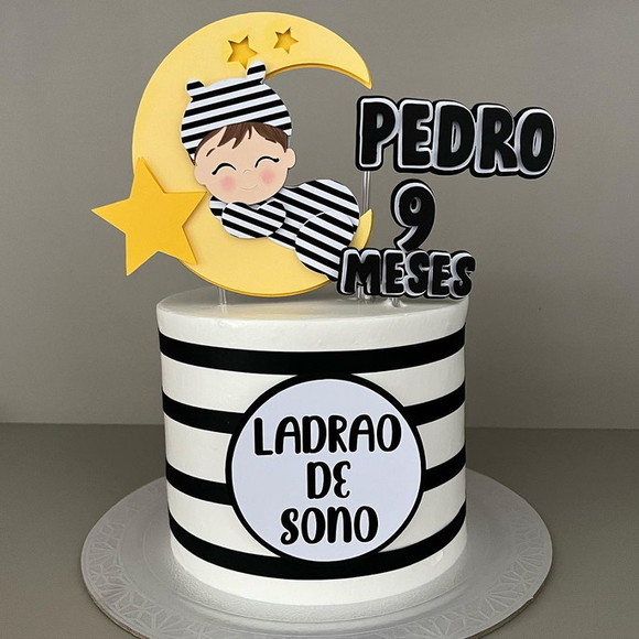 Arquivo de Corte Topo de Bolo Ladrão de Sono