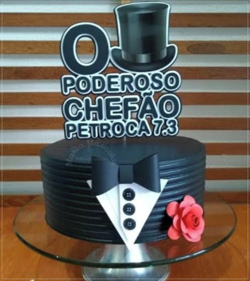 Arquivo de Corte Topo de Bolo Poderoso Chefão