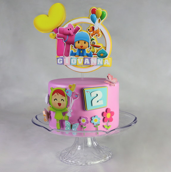 Arquivo de Corte Topo de Bolo Pocoyo