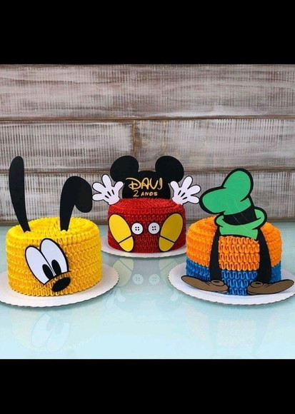 Arquivo de Corte Topo de Bolo Mickey