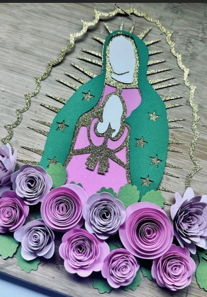 Arquivo de Corte Topo de Bolo Guadalupe