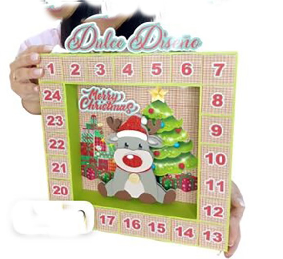 Arquivo de Corte Calendario do Advento