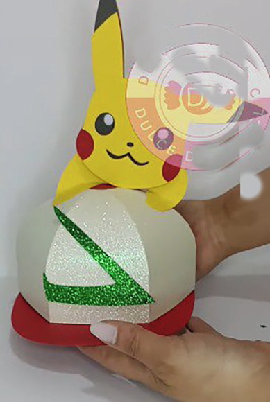 Arquivo de Corte Topo de Bolo Pokemon