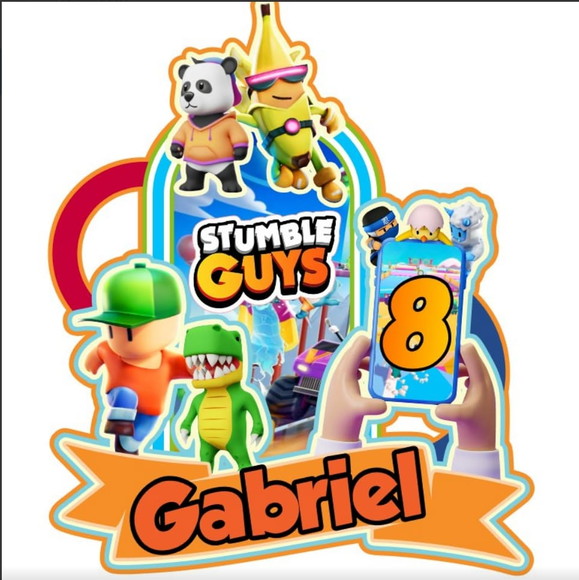Arquivo de Corte Topo de Bolo Stumble Guys