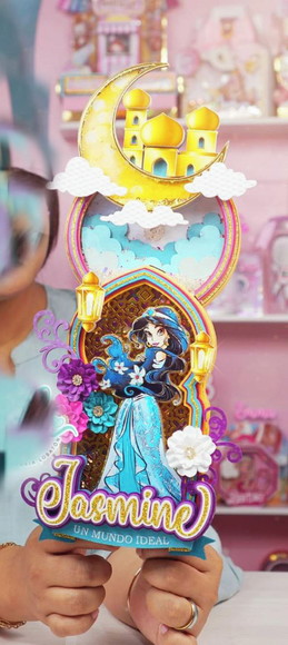 Arquivo de Corte Topo de Bolo Jasmine