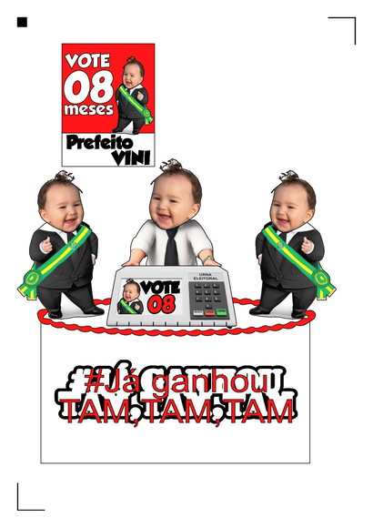 Arquivo de Corte Topo de Bolo Prefeito