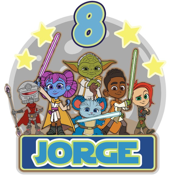 Arquivo de Corte Topo de Bolo Star Wars