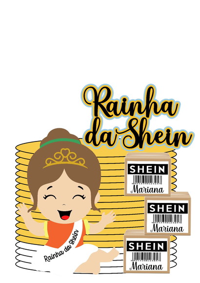 Arquivo de Corte Topo de Bolo Shein