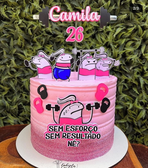 Arquivo de Corte Topo de Bolo Flork