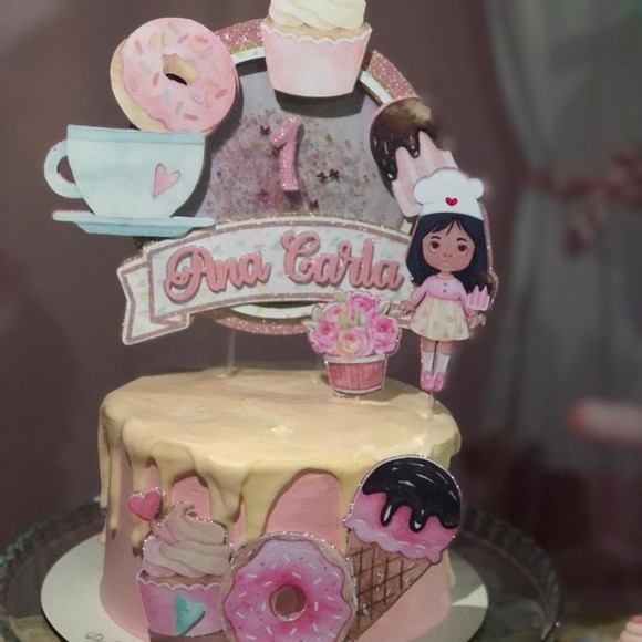 Arquivo de Corte Topo de Bolo Confeitaria