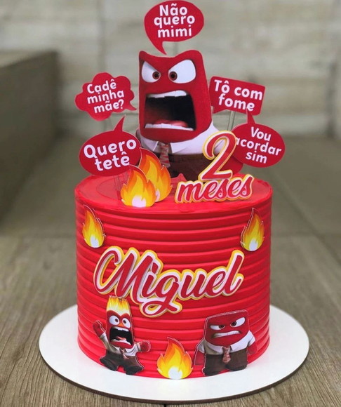 Arquivo de Corte Topo de Bolo Divertidamente