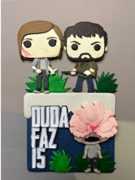 Arquivo de Corte Topo de Bolo The Last Of Us