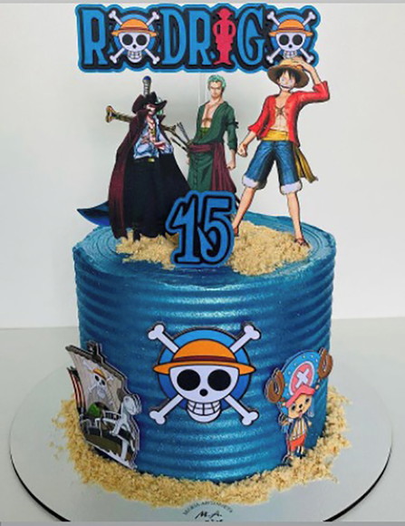 Arquivo de Corte Topo de Bolo One Piece