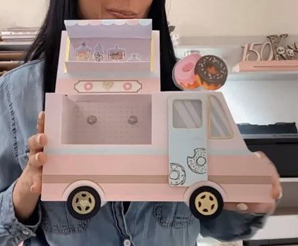 Arquivo de Corte Carro Donut