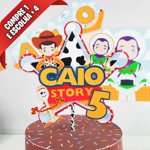 Arquivo de Corte Topo de Bolo Toy Story