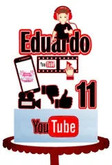 Arquivo de Corte Topo de Bolo You Tube