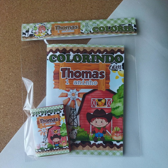 Livro de Colorir Léo o Caminhão Mini Revista Colorir