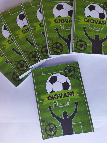 Lembrança Personalizada Bloquinho 50fls Jogo de Futebol
