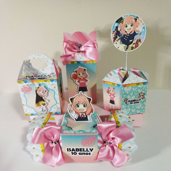 Kit Festa Anime 40 Itens