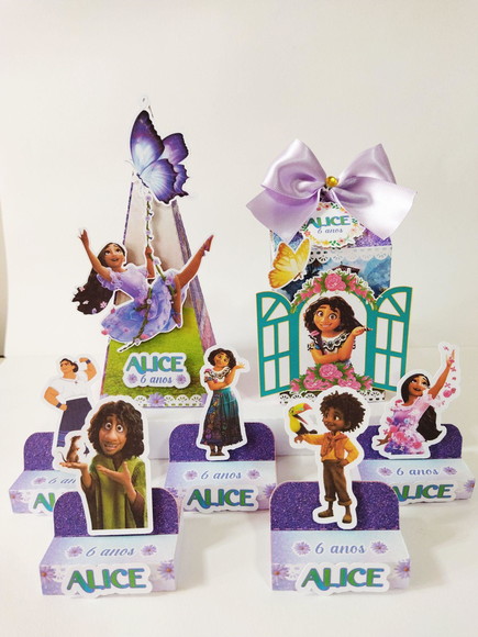 Kit Festa Encanto 30 Itens Lembrancinhas