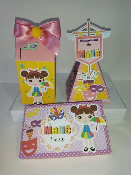 Kit Festa Carnaval 30 Itens Lembrancinhas