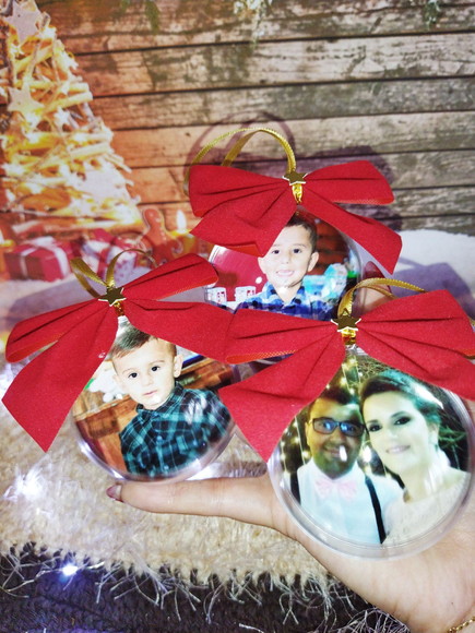 Bolas de Natal Personalizadas