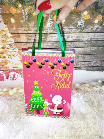 Sacolinha Personalizada Natal P