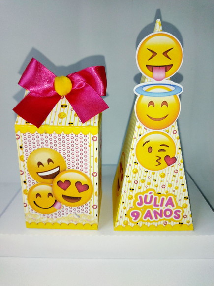 Kit Festa Emoji 40 Itens Lembrancinhas