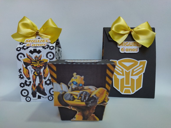 Kit Festa Transformers 50 Itens Lembrancinhas