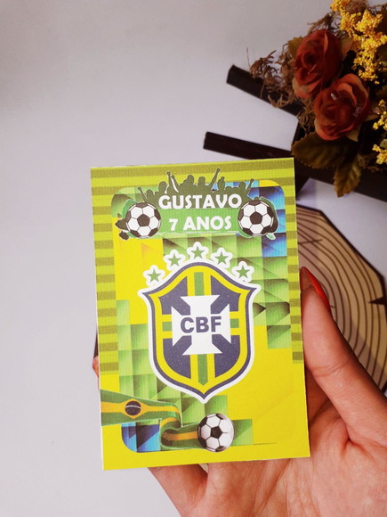 Lembrança Personalizada Bloquinho Copa