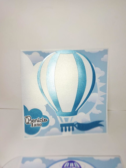 Convite personalizado Balão de ar quente