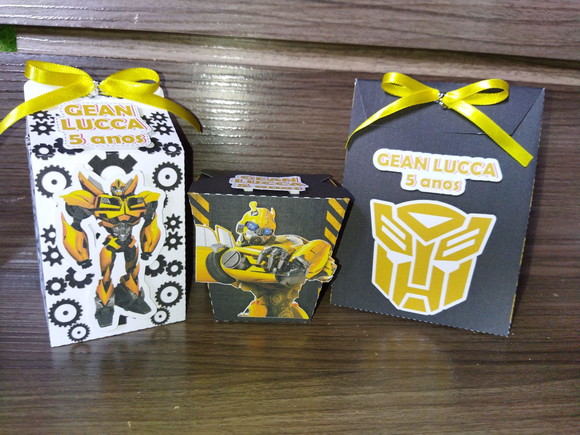 Kit Festa Transformers 30 Itens Lembrancinhas