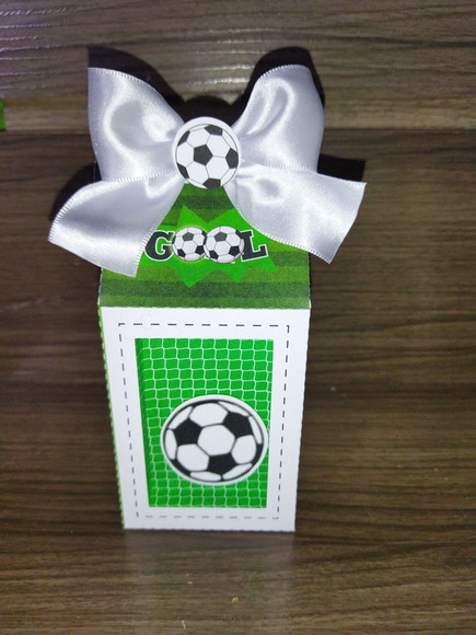 Caixa milk futebol,bola, lembrancinha