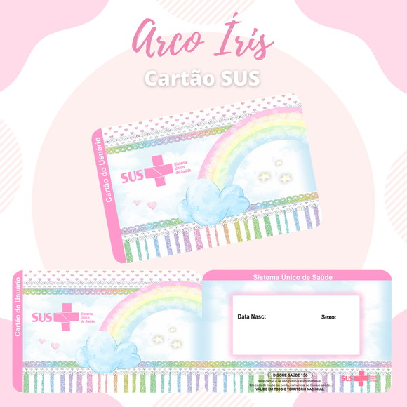Cartão Sus Arco Iris