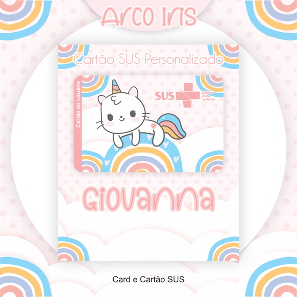 Cartão Sus Arco Iris