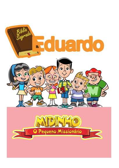 Topo de Bolo Midinho o Pequeno Missionario