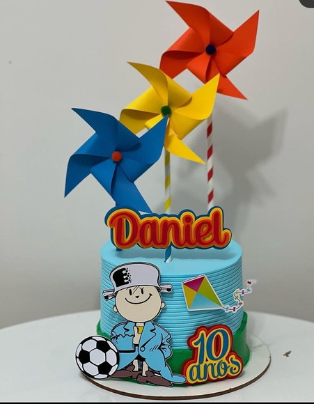 Topo de Bolo Menino Maluquinho