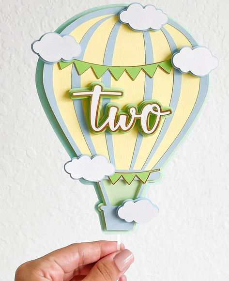 Topo de Bolo Balão