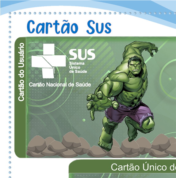 Cartão Digital Sus Hulk